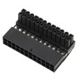 thumbnail image 4 of 24 Pin 90 Degree Adapter, Durable ABS Safe 90 Degree Connector  For Computer For DIY Installed Accessories For Chassis For Changing The Mounting Dire PW-007, 4 of 8