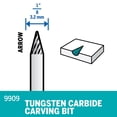 thumbnail image 3 of Cortador de carburo de tungsteno Dremel 9909 para herramientas rotativas, 3 of 4