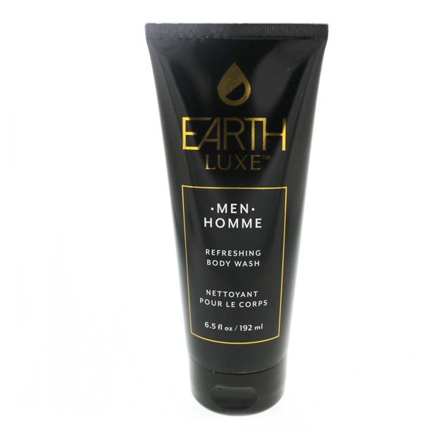 This luxury body wash for men by Earth Luxe is fortified with coconut