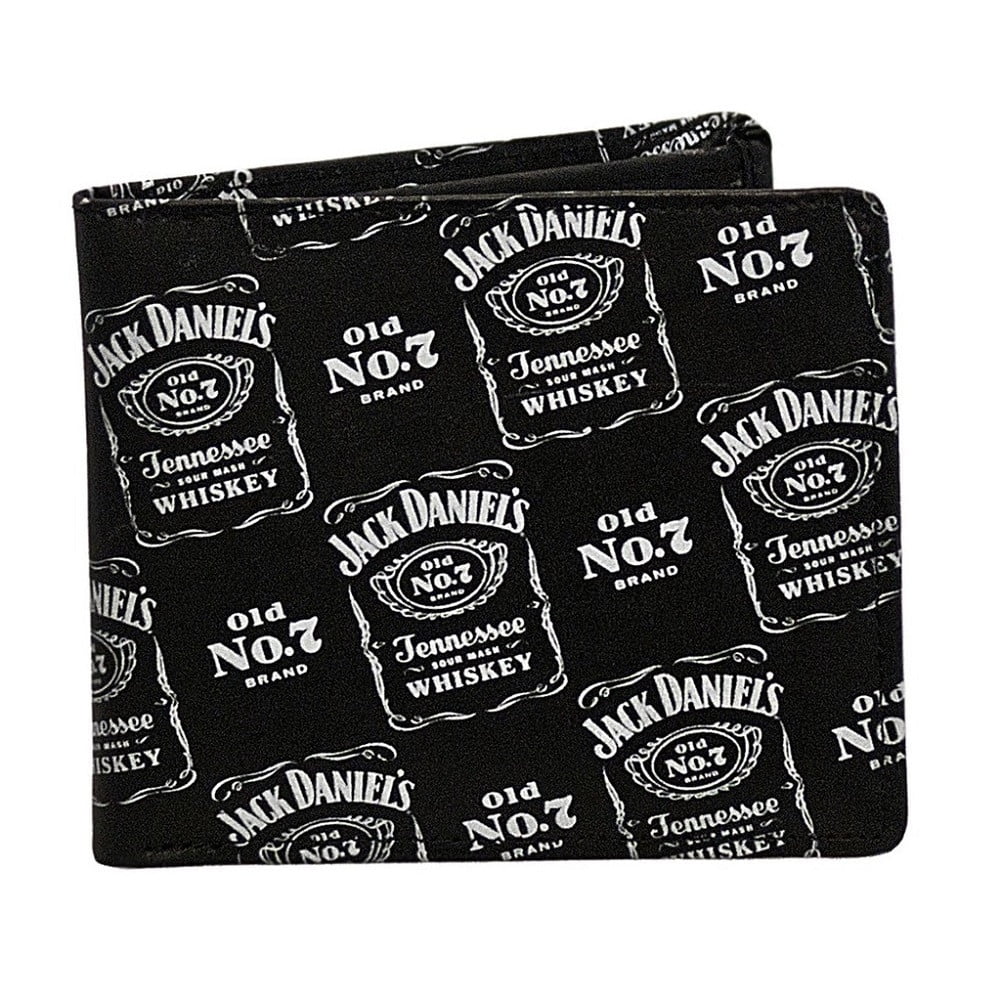 MSRP 49.99 Jack Daniels  Handtool Rodeo Leather Wallet with Silver-tone concho 