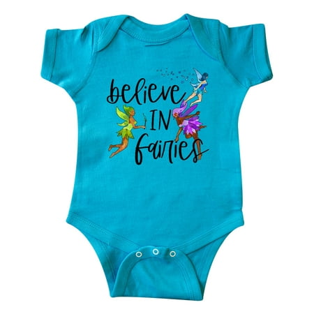 

Inktastic Believe in Fairies Gift Baby Boy or Baby Girl Bodysuit