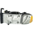 thumbnail image 4 of Headlight Headlamp w/ Corner Light Driver Side Left LH for Dodge Ram Sport, 4 of 5