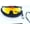 Black RED, variant on Kids Baseball/Softball Sunglasses for Youth 7-11U Polarized, Case, strap, cloth
