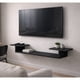thumbnail image 1 of Repisa Flotante Tv Sala Elegante Minimalista 130 Cm Negro, 1 of 5