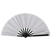 BiFandian Large Folding Hand Rave Fan for Women/Men, Chinese Japanese Handheld Fans, Perfect for Cooling, Dance, Gift, Drag Queen, Decoration & Wedding