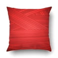 thumbnail image 1 of RYLABLUE Red Striped Pillowcase Pillow Cushion Cover 18x18 inch, 1 of 1