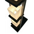 thumbnail image 2 of Escalier Floor Lamp - 61 Espresso Brushed Nickel On/Off Switch, 2 of 9