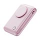 thumbnail image 4 of Ventilador de cintura portátil, ventilador colgante, flujo de aire potente, potente, ajustable en 3 velocidades rosa, 4 of 9