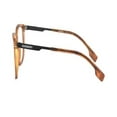 thumbnail image 4 of BURBERRY BE2307F-3823-52 Eyeglasses Size 52mm 20mm 145mm TOP TB BLACK ON LIGHT HAVANA, 4 of 5