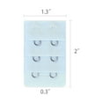 thumbnail image 3 of Unique Bargains Women Underwear Bra Extenders Strap Adapter 3-Row 2-Hook, 3 of 5