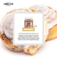 CANDLELITE Scented Candles, Cinnamon Pecan Swirl Fragrance, One 18 oz