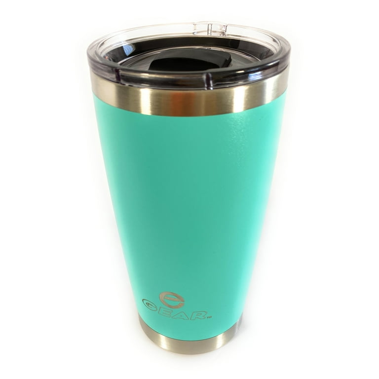 Enthusiast Gear 30 oz Tumbler with Magnetic Slider Lid and Handle,  Stainless Steel, Vacuum Insulated for Hot and Cold Drinks 