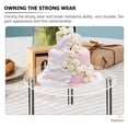 thumbnail image 5 of Toyvian 3-Piece Clear Acrylic Cake Stand Set Elegant Dessert Display for Parties, Weddings, and Home Decoration, 5 of 6
