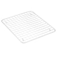 thumbnail image 6 of mDesign Protective Metal Wire Kitchen Sink Drying Mat/Grid, 2 Pack - White, 6 of 7