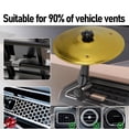 thumbnail image 3 of Cymbal De Automóviles, Platillo De Choque De Automóvil Montado En Ventilación, Sonido Metálico Crujiente, Clip, Para Adecuado Todo Tipo De Vehículos, Para Amantes Música, 3 of 7