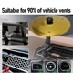 thumbnail image 3 of Tambor De Ventilación De Aire De Aire Cymbal De Tablero De Placas Para Un Sonido Realista Compacto Compacto De Sonido Metálico Crujiente Con Brazo De Tensión Ajustable Para La, 3 of 7