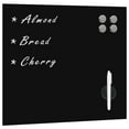 thumbnail image 2 of vidaXL Wall Mounted Magnetic Whiteboard Glass 39.4"x23.6", 2 of 30