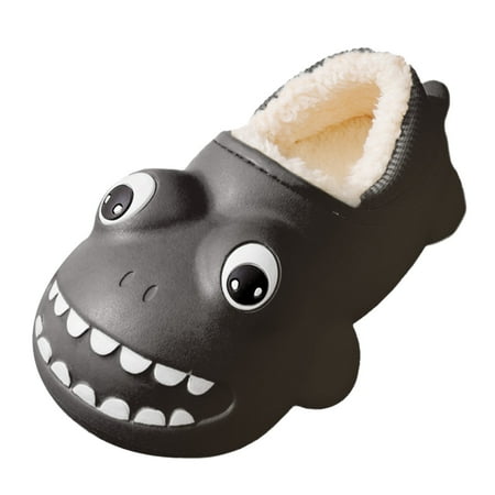 

Zlekejiko Childrens Girl Cotton Slippers Cute Stereoscopic Cartoon Animals Warm Indoor Non Slip Home Cotton Slippers