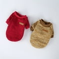 thumbnail image 3 of UDIYO Winter Warm Woolen Yarn Knit Dog Cats Sweater Pullover Jacket Coat Pet Clothes, 3 of 7