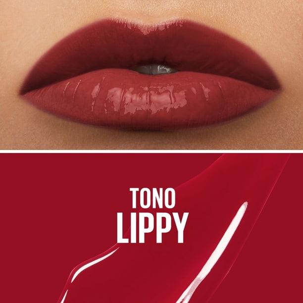 lippy☆ Labial líquido brillante de larga duración, Maybelline Superstay