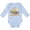 AE-Light Blue, variant on Inktastic I'm 2 and Digging It Bulldozer Boys or Girls Long Sleeve Baby Bodysuit
