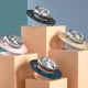 thumbnail image 5 of Cuenco para gatos protección de acero inoxidable vértebra cervical gatito vidrio boca oblicua doble cuenco MFZFUKR CPB-DE-SSW2471-2, 5 of 5