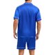 thumbnail image 3 of INSPIRAR CHIC Pijama de Satén para Hombre, Conjunto de Pijamas de Verano de 2 Piezas, Camiseta de Manga Corta y Pantalones Cortos, Azul, 3 of 6