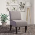 thumbnail image 1 of Topline Home Furnishings Dark Grey Accent Chair, 1 of 1