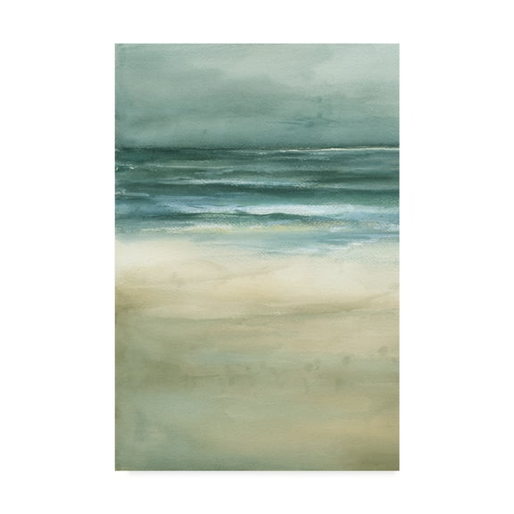 Trademark Fine Art 'Tranquil Sea I' Canvas Art by Jennifer Goldberger