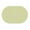 Green, variant on Elliptical Placemat Solid Colour Faux Leather Placemats Coffee Mats Kitchen Table Mats Heat-resistant Easy-to-clean Table Mats