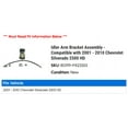 thumbnail image 2 of Idler Arm Bracket Assembly - Compatible with 2001 - 2010 Chevy Silverado 2500 HD 2002 2003 2004 2005 2006 2007 2008 2009, 2 of 2