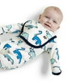 thumbnail image 4 of M+A by Monica + Andy Organic Cotton One Piece Coverall and Bib Set, Sizes Newborn - 18-24 Months, 4 of 5