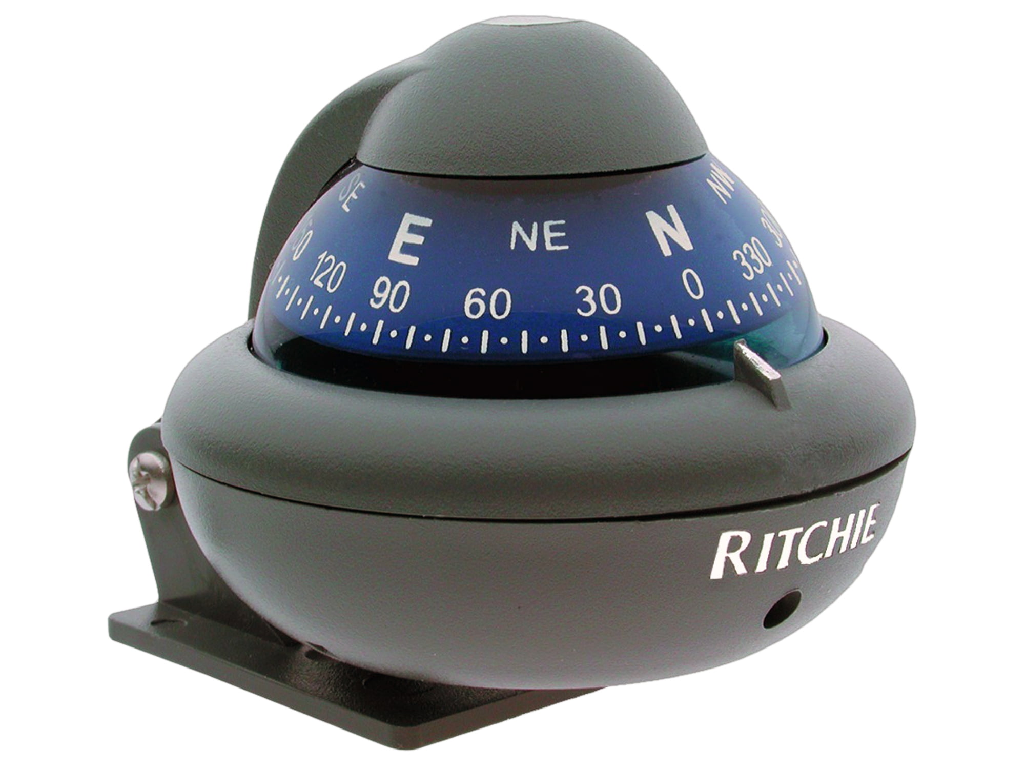 Ritchie Compasses B-51W Compass Bracket Mount 2.75" Dial Wht.