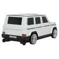 thumbnail image 6 of Best Ride On Cars Mercedes G-Class Large Suitcase Ride-On Vehicle, White, 6 of 13