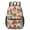 Strawberry and Leaf Pink Pattern, variant on Strawberry and Heart Pink Pattern 17" Waterproof Oxford School Backpacks for Teens, S-Shape Padded Straps, for School, Travel, Hiking, Camping