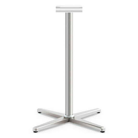 HON HCT42LX.PR8 32 in. x 32 in. x 40 in. Arrange X-Leg Base for 42 in. to 48 in. Tops - Silver