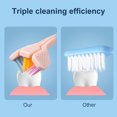 thumbnail image 4 of YAOMOBB Tooth Brush Comfortable Grip Adult Toothbrush Ergonomic Non Slip Design for Soft Tooth Cleaning, 4 of 7