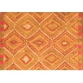 thumbnail image 1 of Ahgly Company Indoor Rectangle Southwestern Orange Country Area Rugs, 5' x 8', 1 of 1