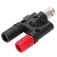 thumbnail image 3 of U25 BNC Hembra a Conector Adaptador de Poste de Enlace Paralelo de 4mm Piezas de Equipo de Prueba eléctrica, excelente conductividad eléctrica, 3 of 8