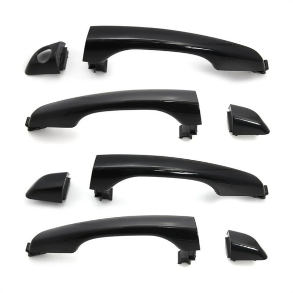 4 x Primer Black Outside Door Handle For 2017-2020 Hyundai Elantra 82652-F2040