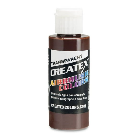 Createx Colors / Iwata 512804 Airbrush Transparent Dark Brown 4Oz