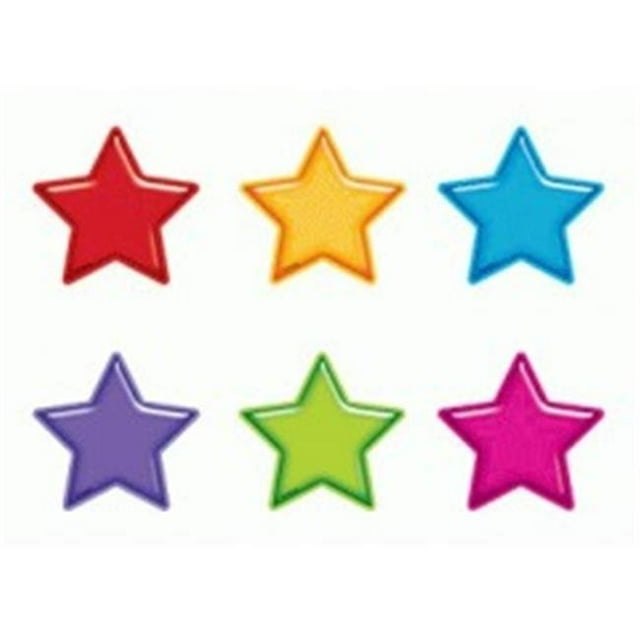 Mini Pack Taille-Variété Gumdrop Stars Accents