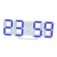 thumbnail image 4 of Inicio Reloj de escritorio de LED digital 3D de 24/ Snooze azul Sunnimix Reloj de pared LED digital, 4 of 8