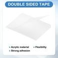 thumbnail image 3 of 50Pcs Double Sided Tape Heavy Duty, 1.38" x 0.98" Clear Sticky Adhesive Nano Tape Pre-Cut Rectangle Mounting Tapes Removable Picture Hanging Wall Tape for Poster Picture, 3 of 7