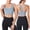 Blue, variant on PEASKJP Women's Sports Bras Sports Bra for Women Longline Padded Bra Yoga Crop Tank Tops Fitness Workout Running Top (Black,XXL)