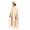 Beige, variant on Levmjia Unisex Full Length Hooded Cloak Multi Color Solid Cape Adult Lightweight Breathable Outfit Halloween Party Dress Up Gothic Costume Versatile Holiday Festival