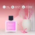 thumbnail image 2 of Paradyse Perfumes Secret Bombshell Eau de Parfum pour Femmes 50ml, 1.7 Fl.oz. / Parfum Fort et Longue Durée Jour & Nuit pour Filles - avec Fruit de la Passion, Baies Rouges & Notes Boisées / Cadeau de Luxe pour Femme, 2 of 3