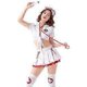 thumbnail image 4 of Traje erótico, uniforme, tentación, enfermera, juego de rol, disfraz, falda plisada dividida, disfraz de enfermera, 4 of 5