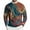 Dark Blue, variant on dGslk Men’s Long Sleeve Crew Neck Pullover with Abstract Floral Print Lightweight Regular Fit Soft Knit Fabric Sweater Top Dark Blue L