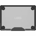 thumbnail image 2 of UAG MacBook Air 13" Case M5 2026 M4 2025 M3 2024 M2 2022 - Translucent Rugged Lightweight Slim Tactile Grip Laptop Protective Cover, Plyo Ice/Black, 2 of 10